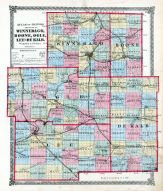 Winnebago, Boone, Ogle, Lee and De Kalb Counties, La Salle County 1876